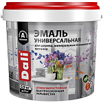 Эмаль универсальная глянцевая RAL 9010 белая база A Dali 80232 (0.9кг)