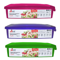 Емкость для продуктов Браво 0.9л прямоугольная
