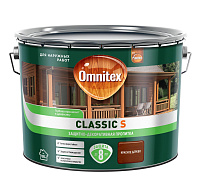 Пропитка защитно-декоратив Omnitex Classic S красное дерево 9л 50037229 Пропитка защитно-декоратив Omnitex Classic S красное дерево 9л 50037229