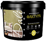 Краска декоративная акриловая Dali-Decor Фактура белая 7 кг