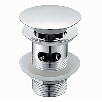 Клапан донный WASSER KRAFT Push-up А024 хром 9060926