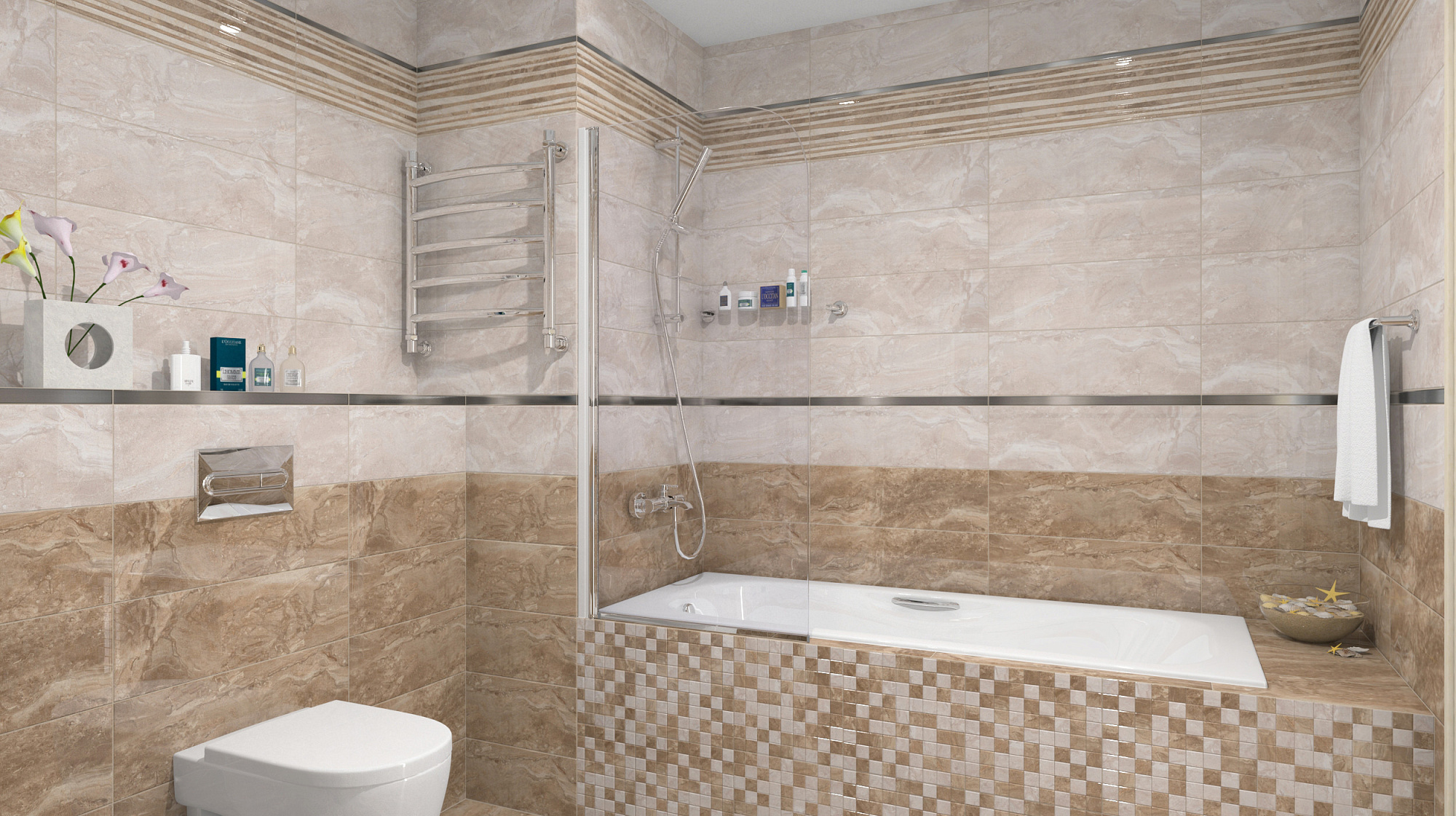Плитка настенная Polaris рельеф 20*60 см, цвет бежевый, Ceramica Classic 17-10-11-493 доставка Нижний Новгород 3 Плитка настенная Polaris рельеф 20*60 см, цвет бежевый, Ceramica Classic 17-10-11-493 купить 3