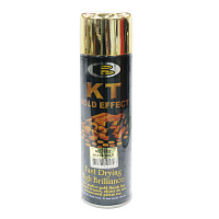 Краска Bosny GOLD EFFEKT КТ 182 аэрозоль золотая латунь мет