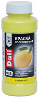 Колер акриловый Dali лимонный 0.25 л