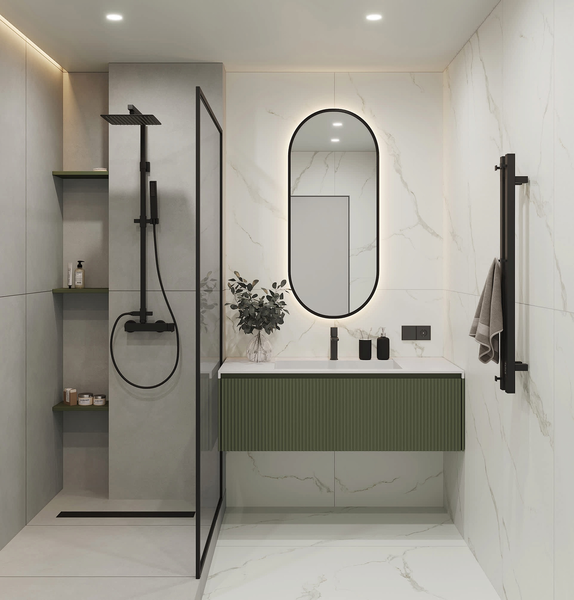 Керамогранит Иней 60*120см темно-серый LB-CERAMICS 6493-0138-1001 купить 1