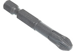Бита X-DRIVE PZ3*50мм 2шт E1/4  торсионные KRAFTOOL 26123-3-50-2