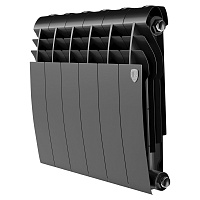 Радиатор биметаллический BiLiner 350мм 6 секций Noir Sable Royal Thermo RTBNS35006 Радиатор биметаллический BiLiner 350мм 6 секций Noir Sable Royal Thermo RTBNS35006
