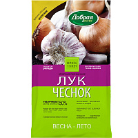Удобрение Лук-Чеснок пакет 0,9 кг Добрая сила DS22010041