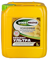 Антисептик для дерева Woodmaster Биосепт Ультра Зеленый (5кг)