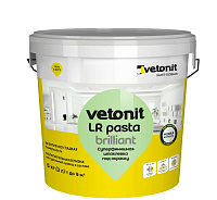 Шпаклевка суперфинишная под покраску Vetonit LR pasta brilliant (5кг)