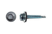Саморез кровельный 4.8*19 RAL7024 20штук графит MIXTON 