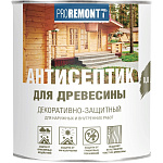 Антисептик Proremontt деревозащитное средство махагон Лакра 0006555 (0.8л)