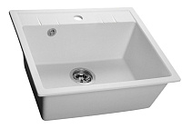 Мойка врезная PRO SQUARE SA-S561 с сифоном  560*500мм SANTREK AQUA 315485 иней-321