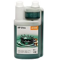 Масло для 2-х тактного двигателя (присадка) Stihl 1л с дозатором синтетика HP Ultra (07813198061)