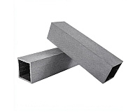 Столб ограждения UnoDeck 100*100*3000мм серый RusDecking
