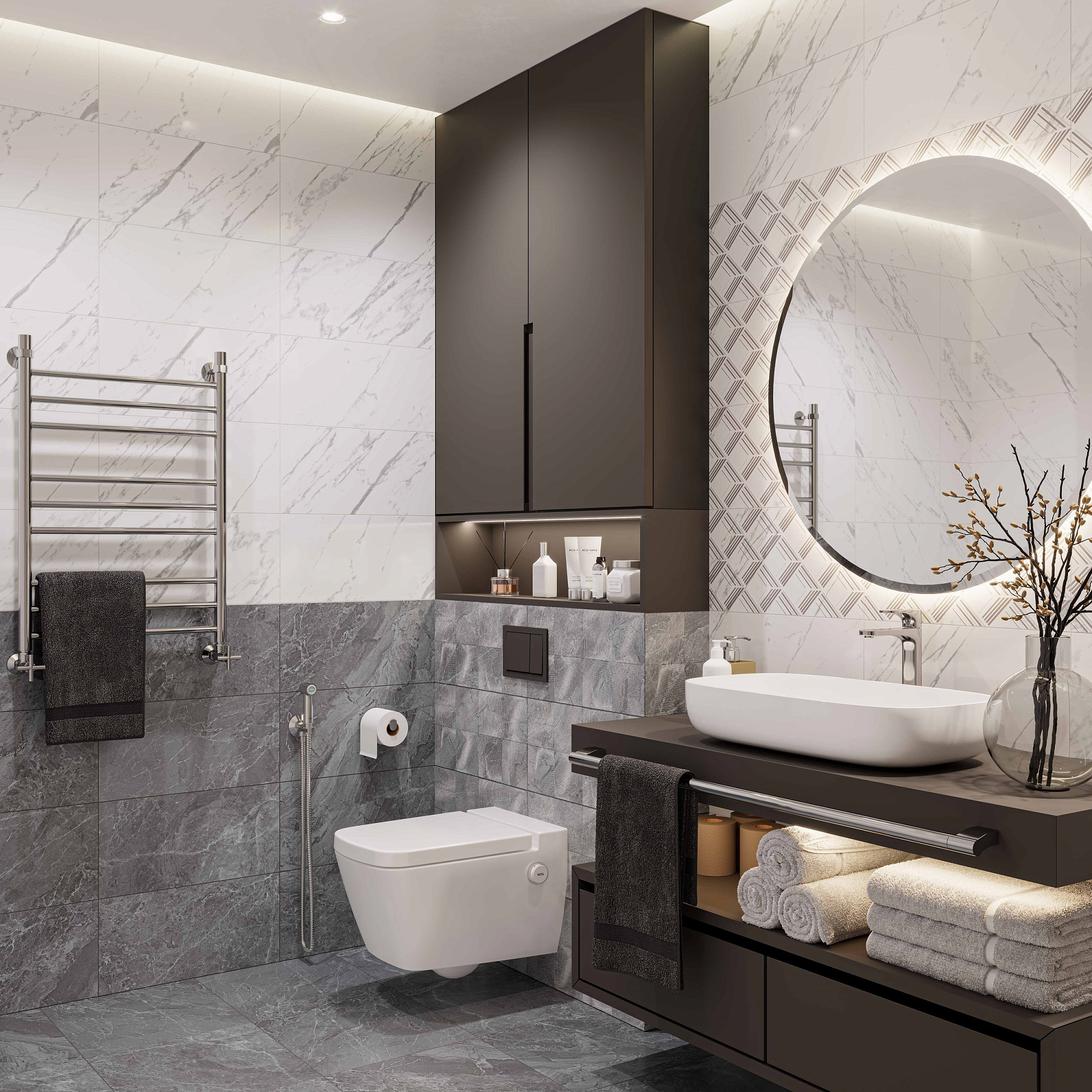 Вставка Флорида D 25*50см Axima Ceramica доставка Нижний Новгород 1 Вставка Флорида D 25*50см Axima Ceramica купить 1