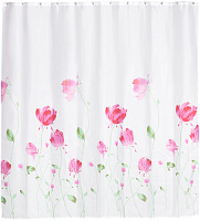 Занавеска для ванной Lily 180*220см розовая VERRAN 631-30