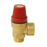 Клапан предохранительный, 6 бар 1/2" гайка-шайба СТМ CRVP6M12