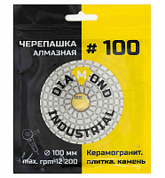 Круг алмазный шлифовальный АГШК черепашка 100 мм №100 Diamond Industrial(DIDCHSH100)