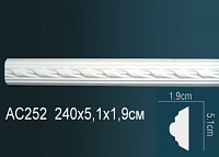 Молдинг из полиуретана с орнаментом AC252 ARTFLEX