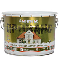 Антисептик лессирующий Акватекс ПРОВАНС белый 9 л