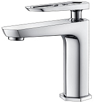 Смеситель для раковины Lemark Prizma LM3906C с монолитным изливом хром Смеситель для раковины Lemark Prizma LM3906C с монолитным изливом хром