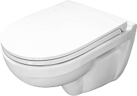 Унитаз подвесной BEST SL DM с сиденьем дюропласт Sanita Luxe BSTSLWH0104