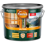 Лазурь влагостойкая для дерева Pinotex Ultra рябина (9л) 