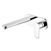 Смеситель НИКА для раковины настенный хром Aquatek AQ1813CR