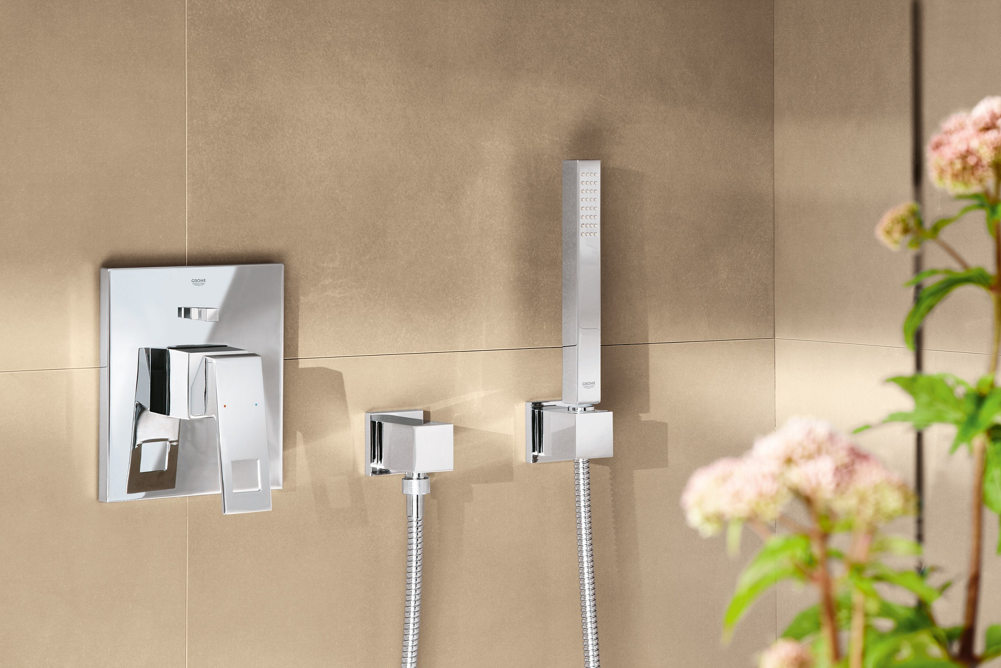 Лейка душевая Euphoria Cube цвет хром GROHE 27698000 доставка Нижний Новгород 2 Лейка душевая Euphoria Cube цвет хром GROHE 27698000 купить 2