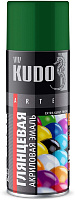 Эмаль акриловая универсальная аэрозоль  Kudo KU-A6029 RAL6029 зеленый  высокоглянцевая (0.52л)