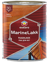 Лак яхтный Marine lakk 90 глянцевый алкидно-уретановый бесцветный Eskaro ESL026 (0.95л)