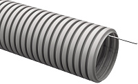 Труба гофрированная с зондом ПВХ 20мм CTG20-20-K41-025I IEK серая (25м)