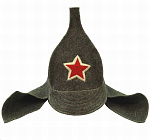 Шапка Буденовка войлок 