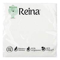 Салфетки REINA 24*24см 100шт белые