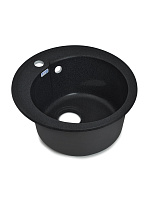 Мойка врезная круглая  PRO ROUND SA-R450 SANTREK AQUA 313553 черный-308