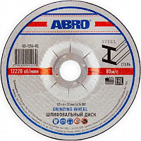 Круг зачистной 125*6*22см ABRO GD-1256-R
