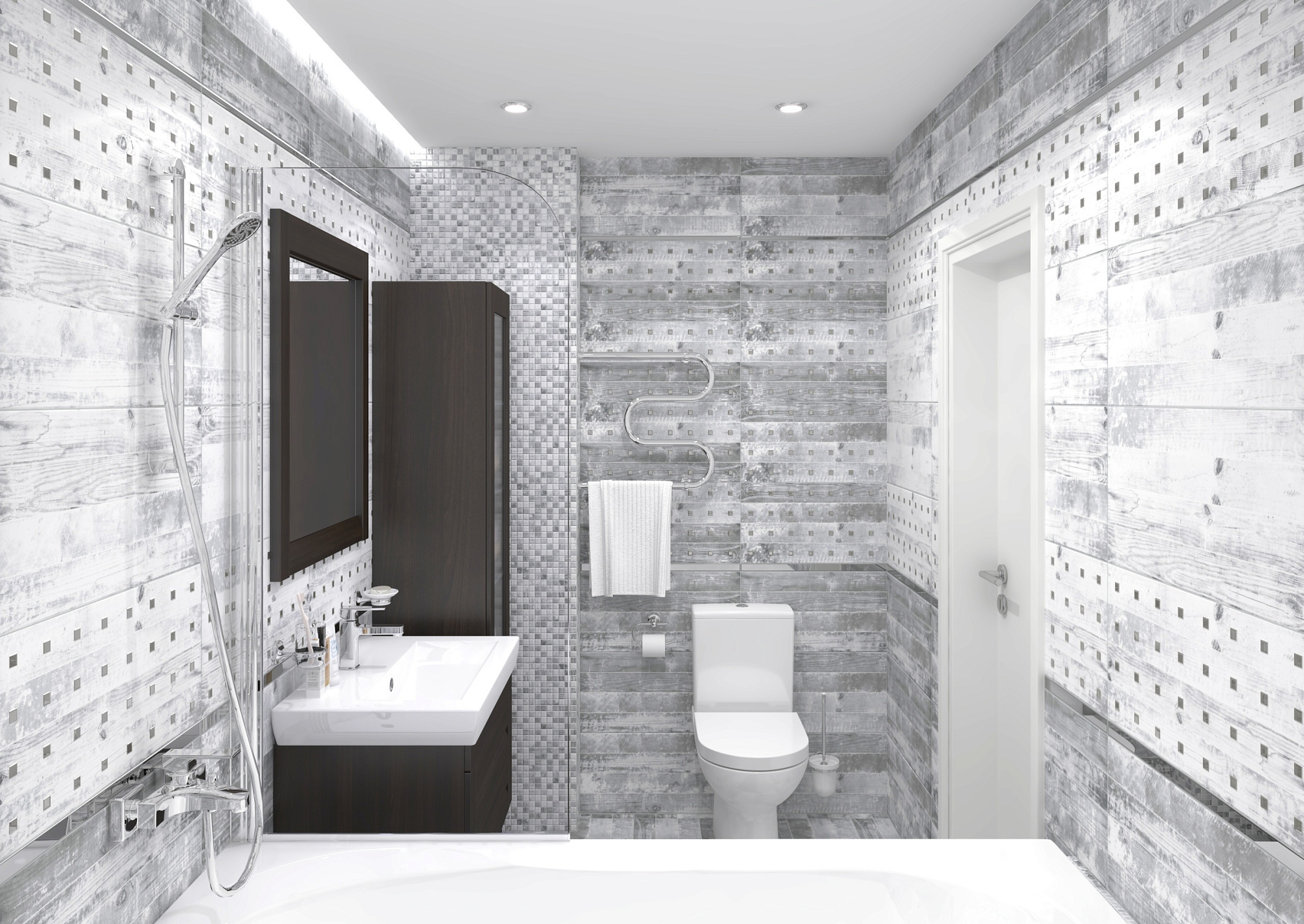 Декор настенный Extra Elemental, цвет серый, 30*60см Ceramica Classic доставка Нижний Новгород 2 Декор настенный Extra Elemental, цвет серый, 30*60см Ceramica Classic купить 2
