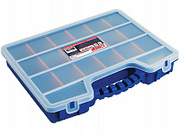 Ящик органайзер с прозрачной крышкой USP 390*300*60мм 15" 20 отсеков 65635