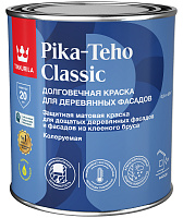 Краска для домов PIKA-TEHO CLASSIC база C бесцветная матовая (0.9л)