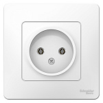Розетка Blanca BLNRS000011 без заземления с/у 16А белый