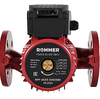 Насос циркуляционный FORCE фланцевый 3-х скоростной 50-60F Rommer RPF-0003-5060380 Насос циркуляционный FORCE фланцевый 3-х скоростной 50-60F Rommer RPF-0003-5060380