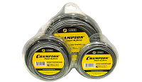 Леска (корд триммерный) Champion Aluminium 2.7мм*15м (круглая) с алюм. крошкой (C7034)