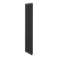 Дизайн-радиатор Royal Thermo Insignia C2180 8 секций цвет черный RAL9005m In-C2180.08.9005m