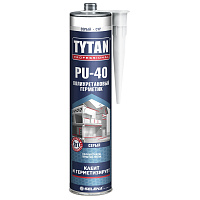 Герметик полиуретановый PU40 серый TYTAN Professional 65445 (0.31л)