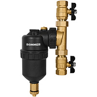 Сепаратор шлама магнитный  поворотный ВР 3/4" из композита Rommer RFW-0081-000820
