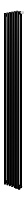 Дизайн-радиатор Shift R22 VC2180 06 секций цвет черный RAL9005m  Royal Thermo R22-VC2180.06.9005m