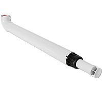 Комплект дымохода АНТИЛЕД D60/100 традиционный с хомутом L1220 мм Rommer RCA-6010-211220 Комплект дымохода АНТИЛЕД D60/100 традиционный с хомутом L1220 мм Rommer RCA-6010-211220