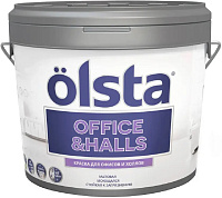 Краска для офисов и холлов color01 60A белая база A Olsta OOHA-cr01