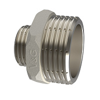 Ниппель переходной V&G резьба наружная 11/2*1" VG-203212(Т.1/72)